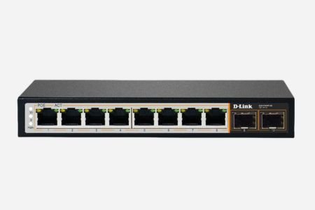 D-Link DGS-F1010P-SE 8-Port Gigabit PoE Switch